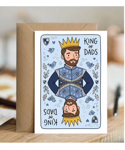 King of Dads father's day Happy Birthday