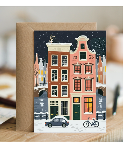 Amsterdam christmas street