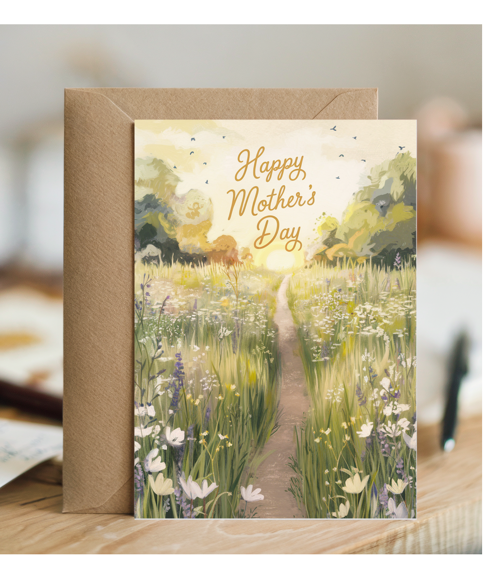 Happy Mothers Day Spring Dawn Painting