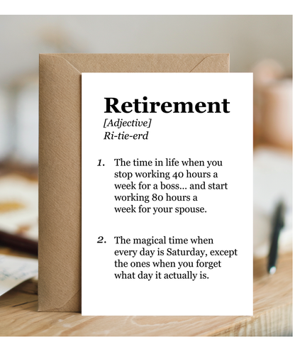 Retirement definition