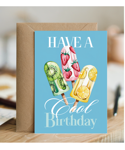 Have a Cool Birthday with Ice Lollies