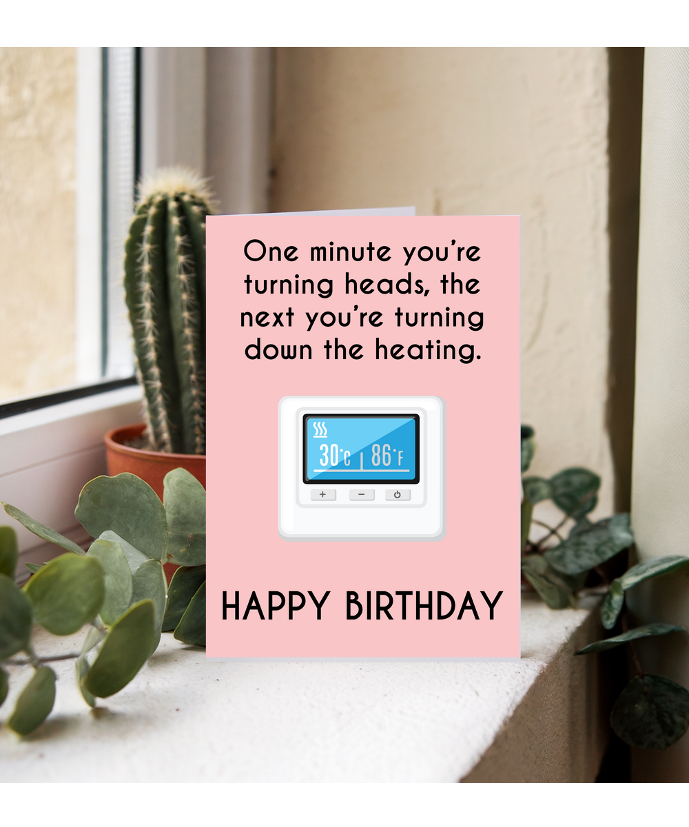 One minute your turning heads