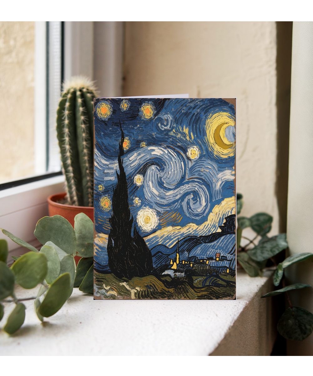 Van Gogh style Card