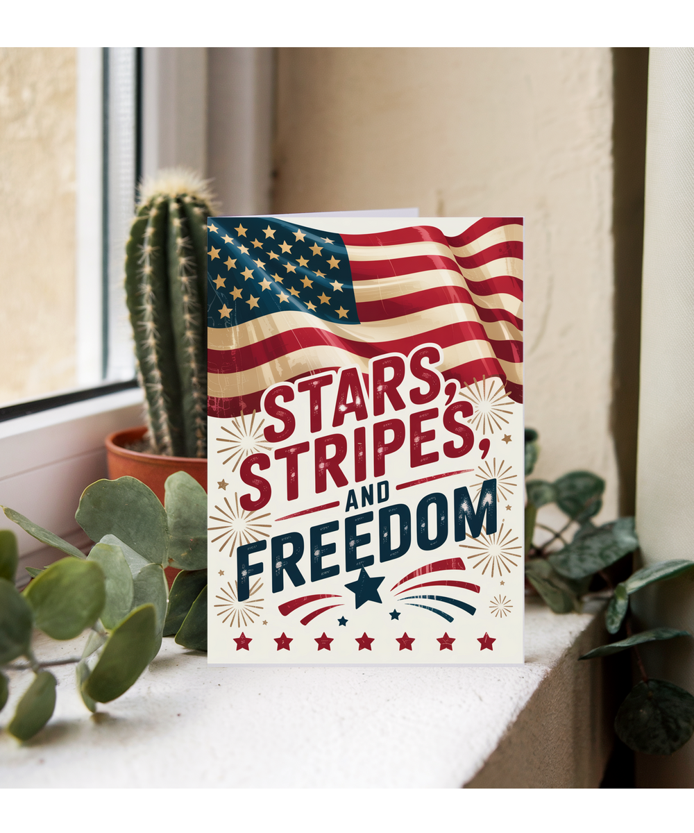 Stars, Stripes and freedom independance day