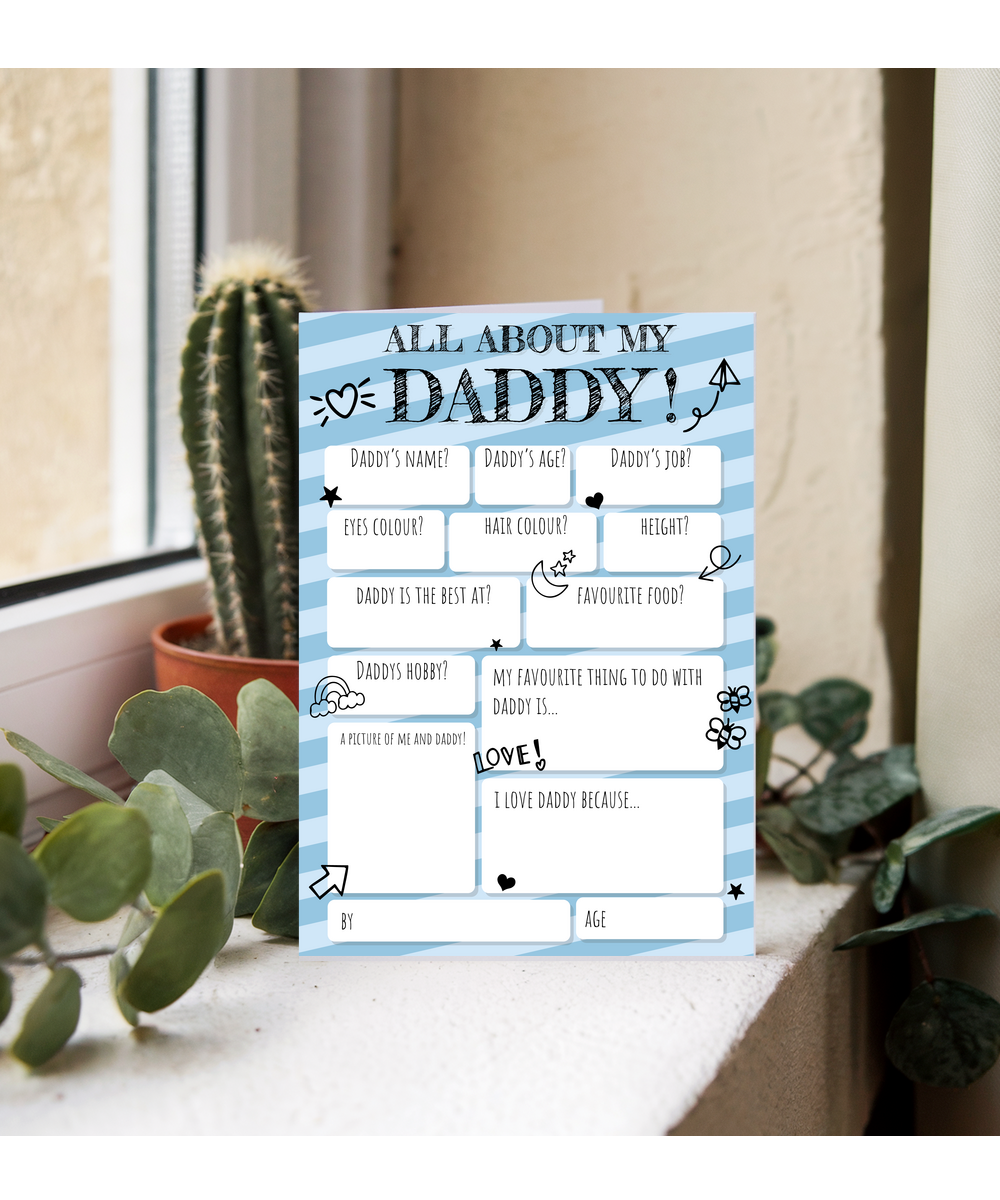 All about Daddy fill in