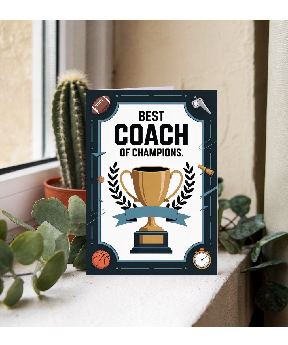Best coach of champions