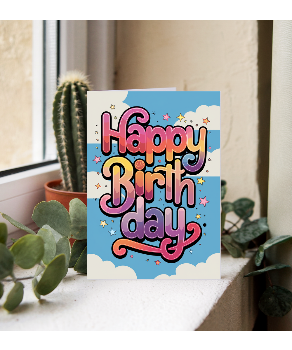 Funky Typography with Gradient Colors
