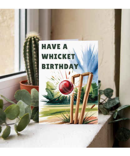 have a wicked birthday Fun Cricket