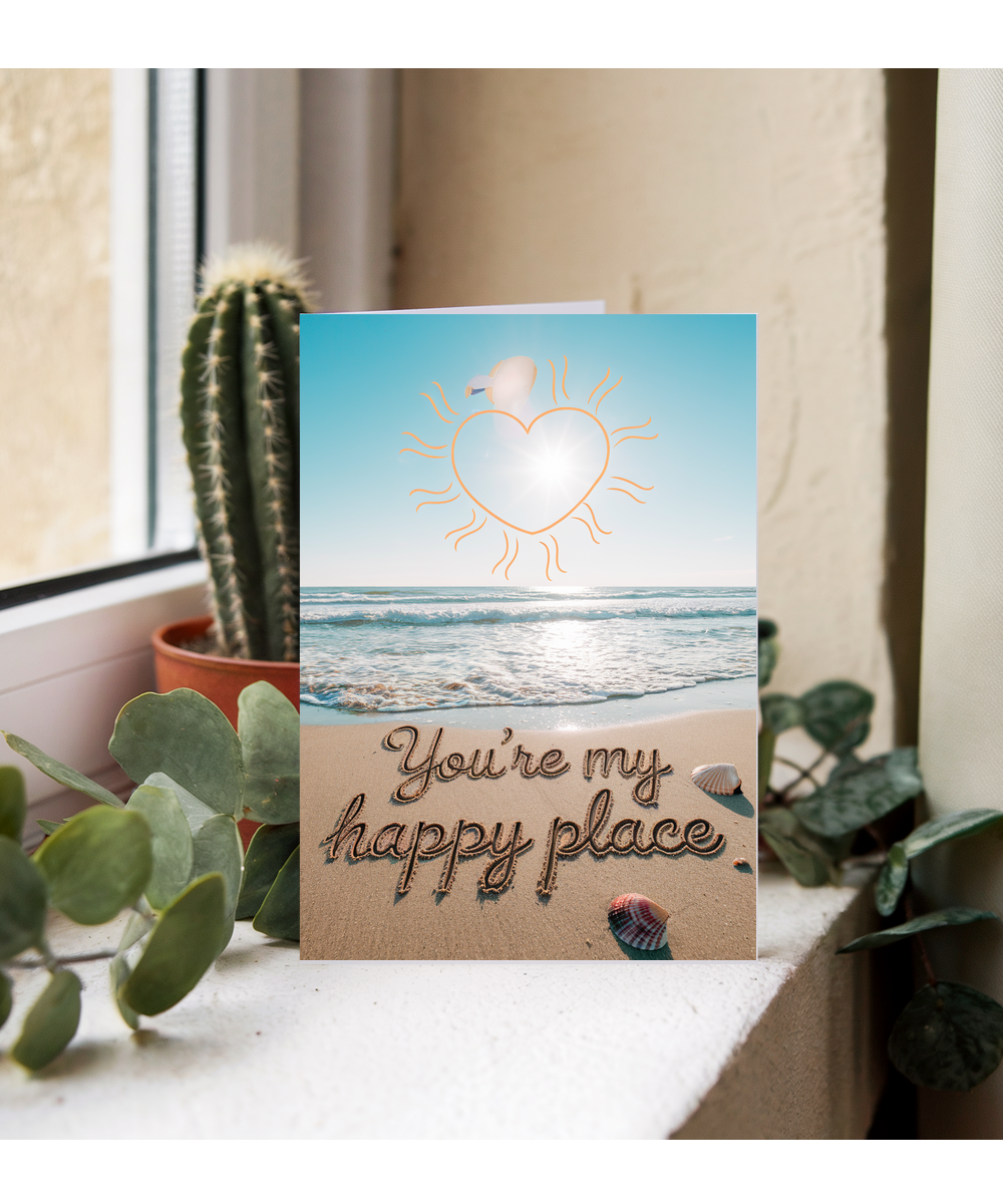 You’re my happy place Greeting Card