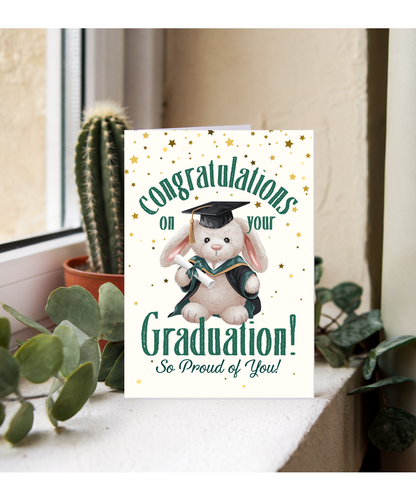 Congratulations on Your Graduation Bunny
