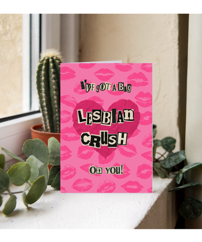 I've got a big lesbian crush on you