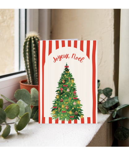 trendy Merry Christmas Joyeux Noël French