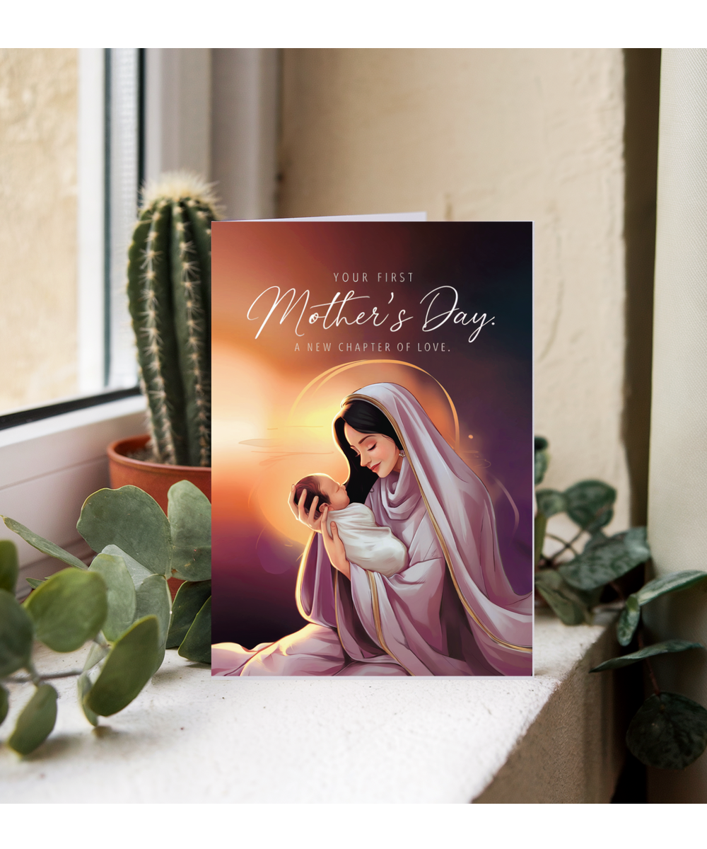 your first mother's day, a new chapter of love Middle Eastern mother