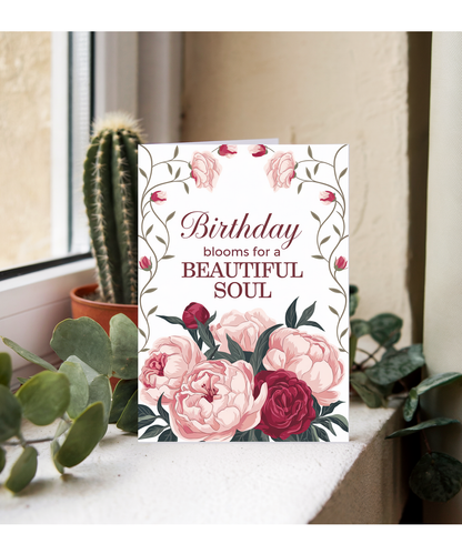 Birthday blooms for a beautiful soul