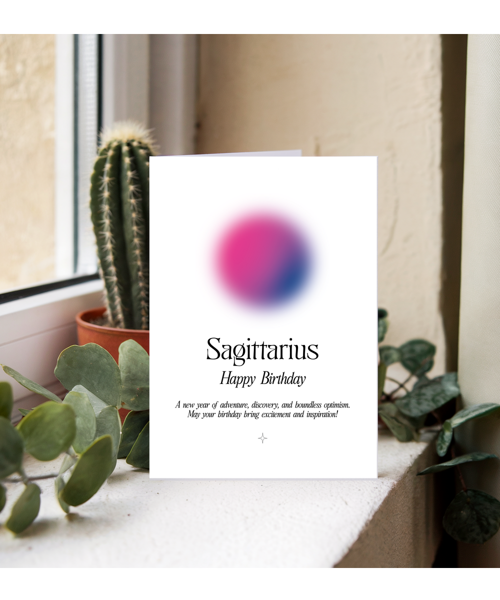 Happy Birthday Sagittarius Star Sign