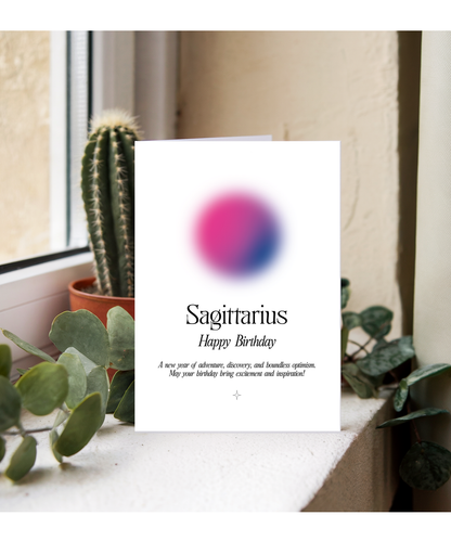 Happy Birthday Sagittarius Star Sign