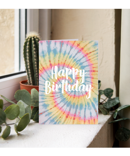 Happy Birthday Tie Dye