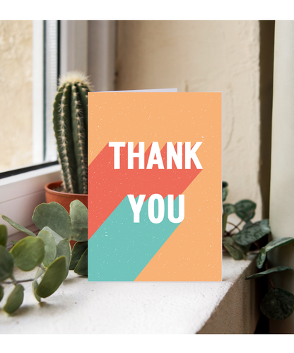 Thank You in Retro Style
