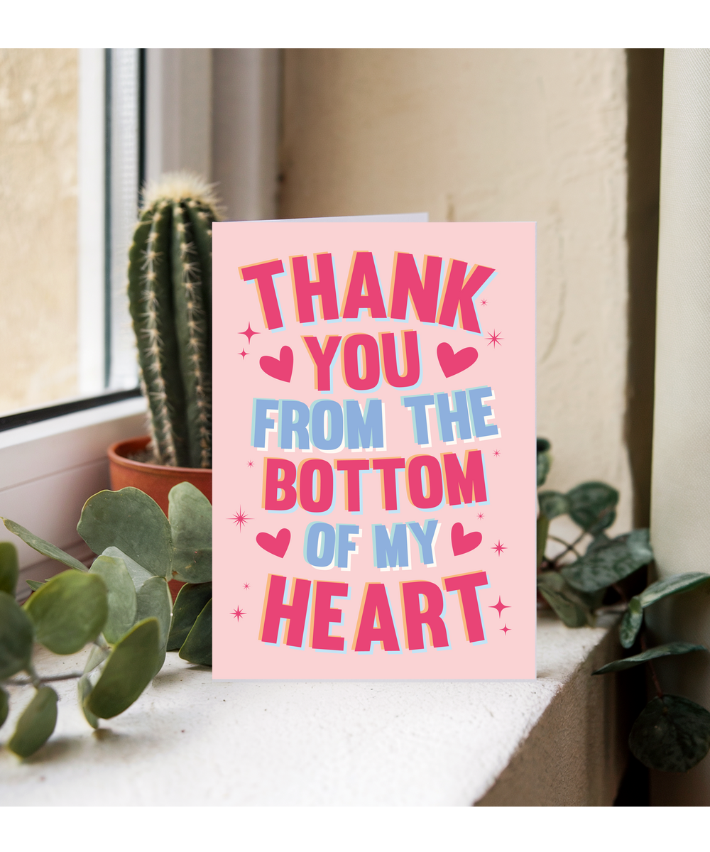 Thank You From the Bottom of My Heart