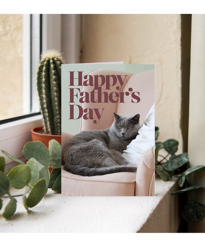 Happy Father's Day with Cat and Dad