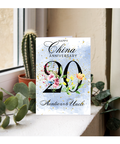 A5 China anniversary Auntie Uncle