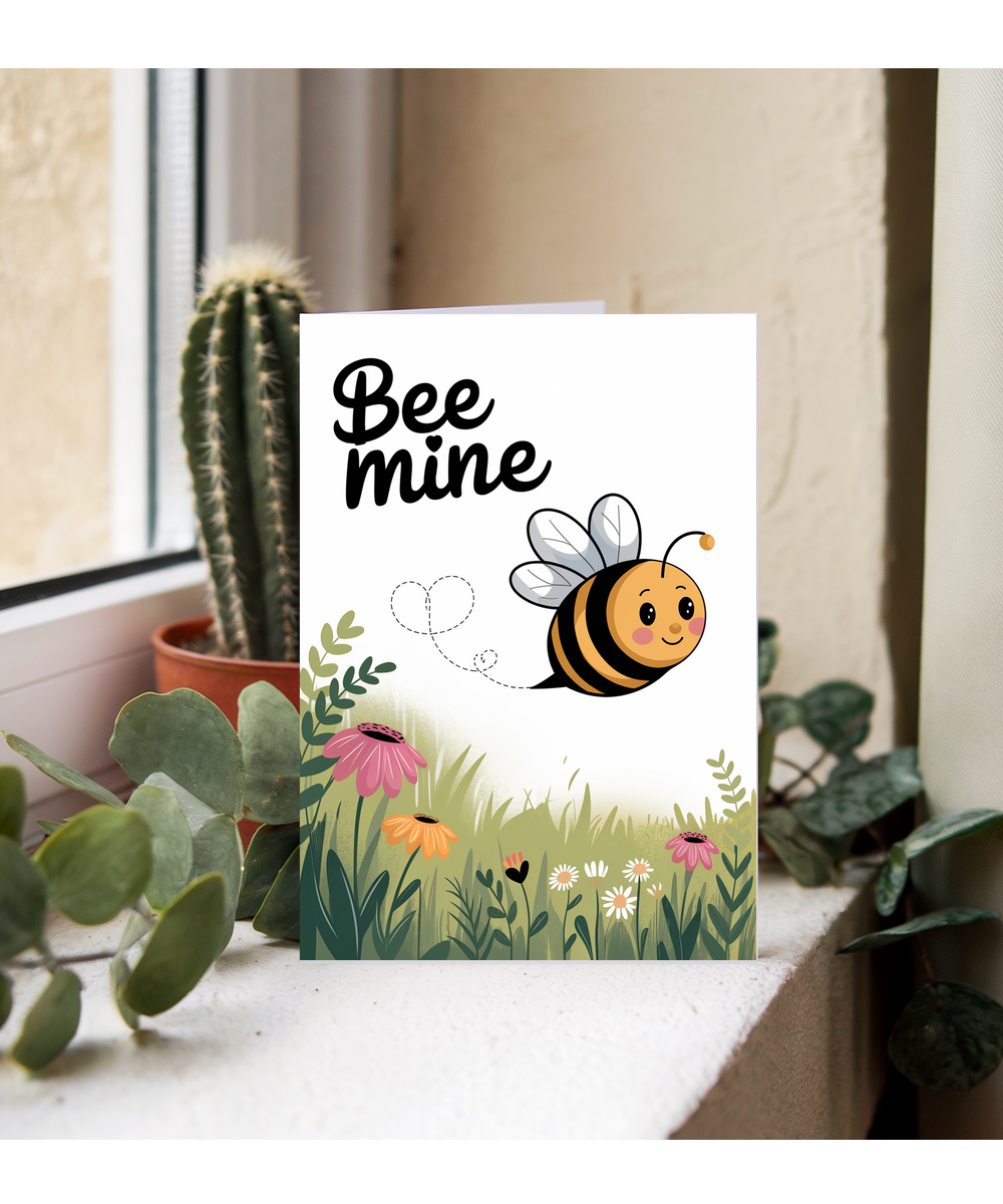 Bee mine Greeting Card
