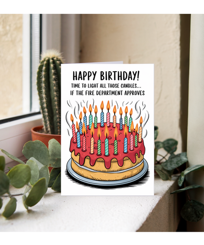 Happy Birthday! Time to Light All Those Candles… If the Fire Department Approves