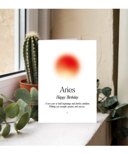 Happy Birthday Aries Star Sign