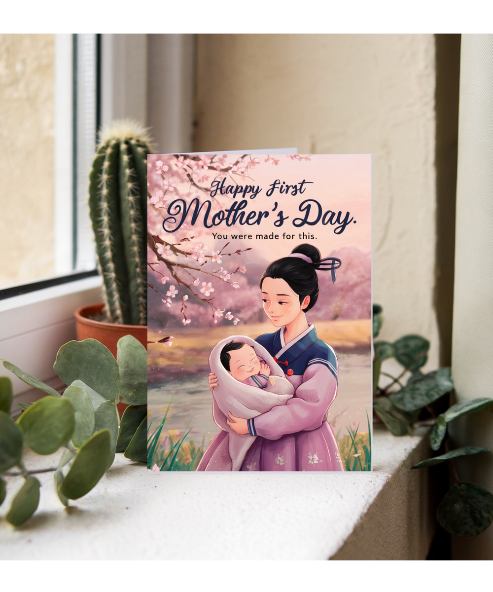 Happy First Mother’s Day You Were Made for This East Asian mother