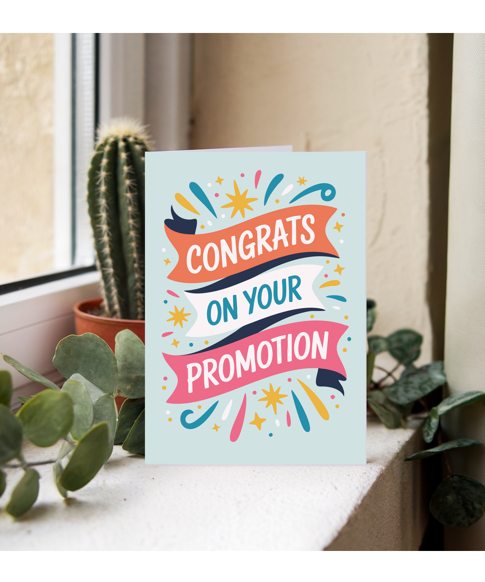 Congrats on your promotion