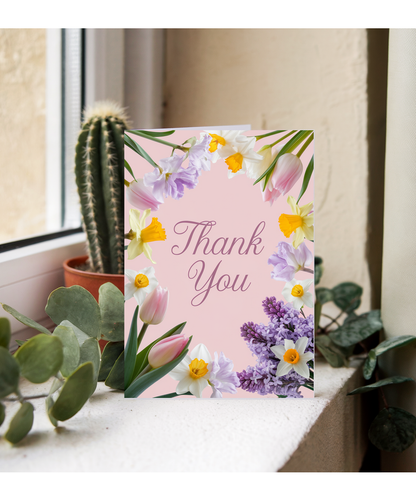 Thank You - Mixed Spring Blooms