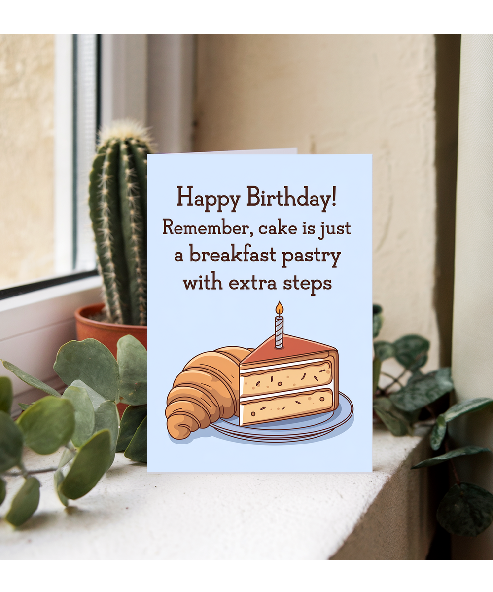 Happy Birthday Cake is Just a Breakfast Pastry