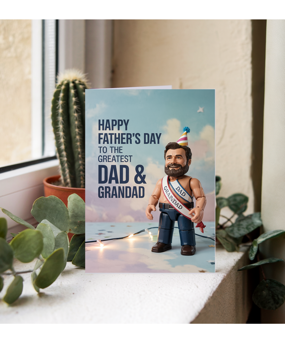 Happy Father’s Day Card to the Greatest Dad & Grandad