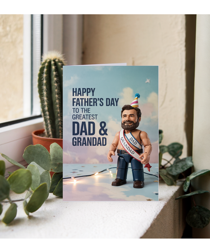 Happy Father’s Day Card to the Greatest Dad & Grandad