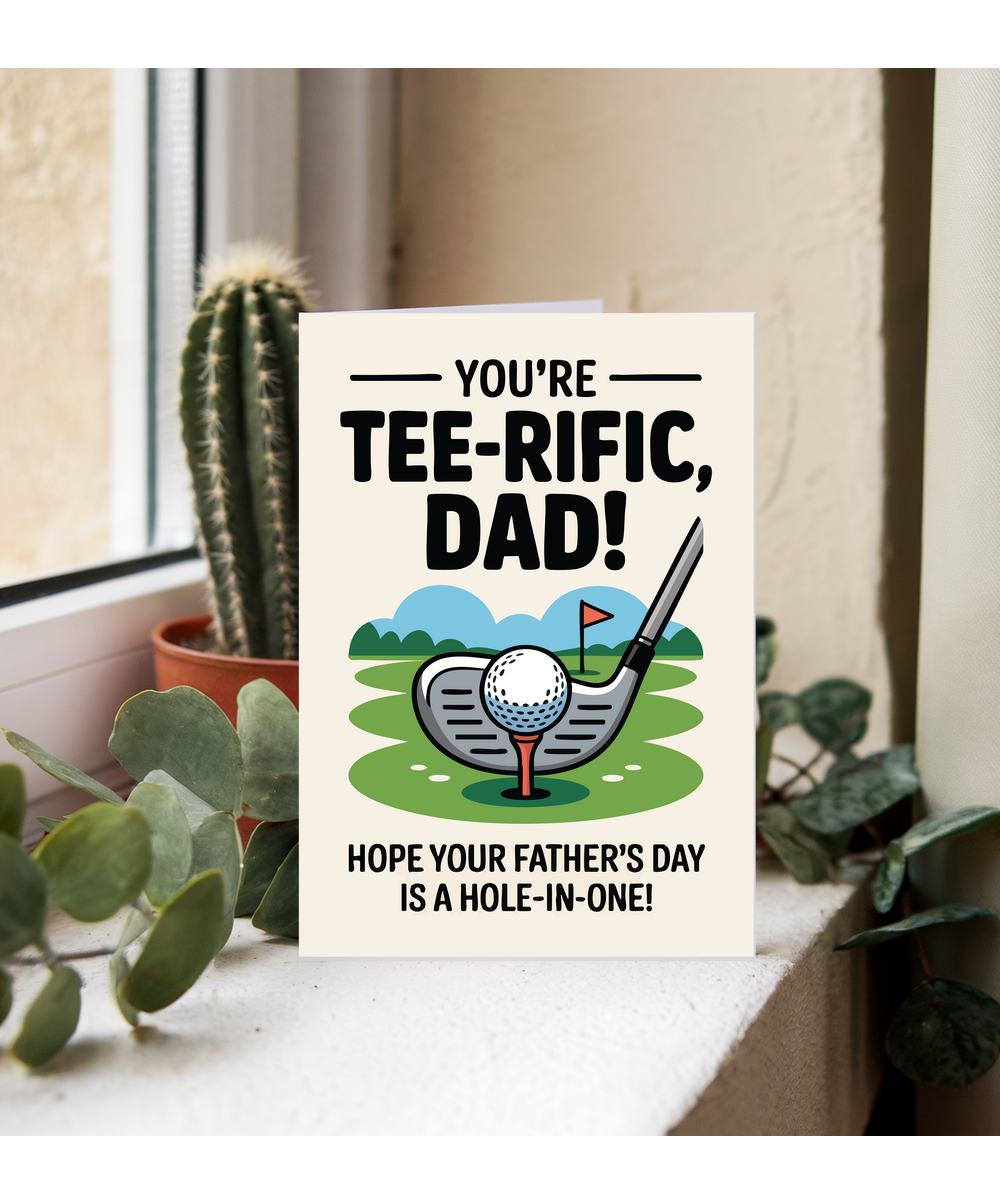 Father's Day you're tea-riffic dad