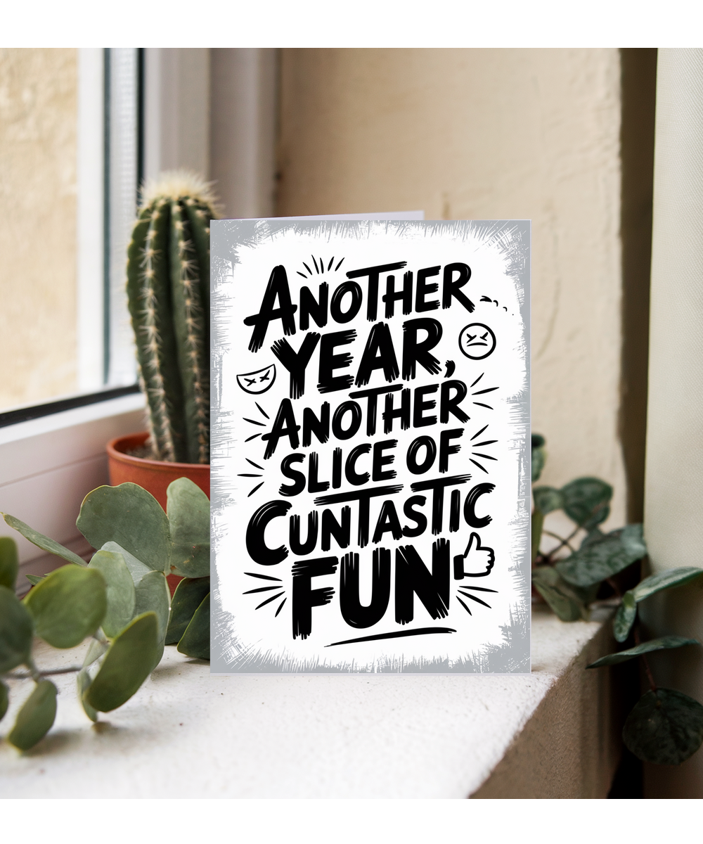 Birthday Card C*ntastic Fun cheeky adults