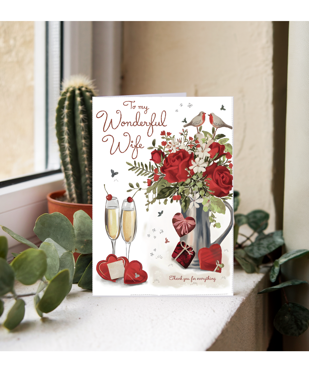 To me wonderful Wife