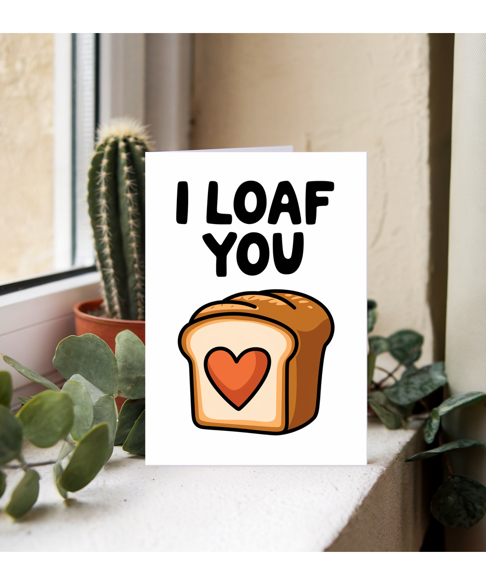 I loaf you Greeting Card