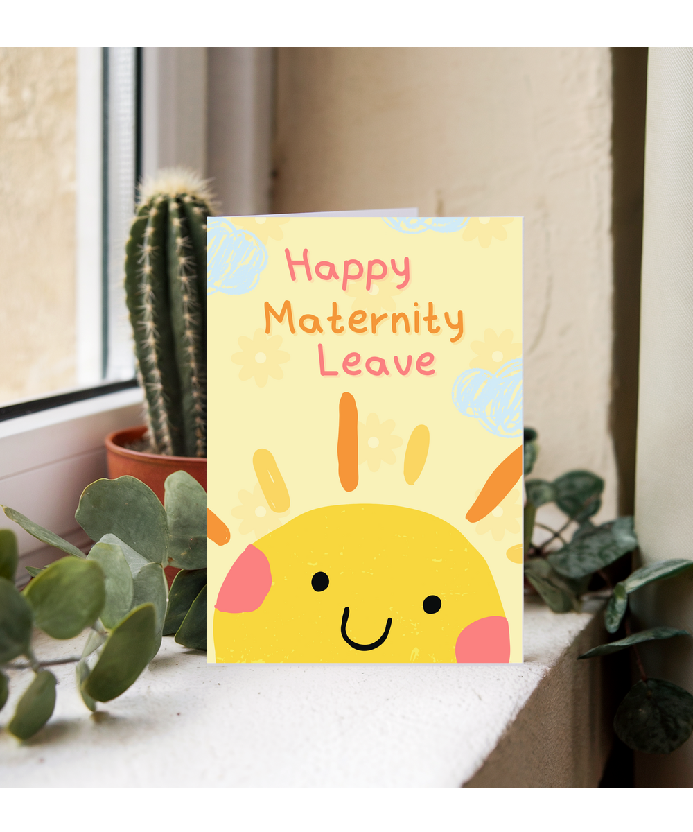 Happy Maternity sunshine doodle