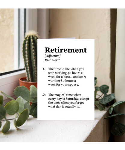 Retirement definition