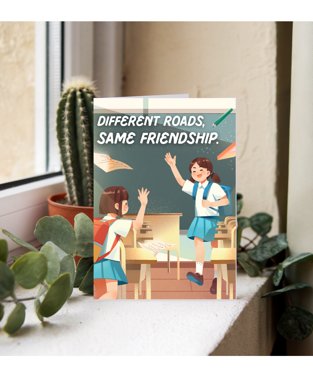 Different roads, same friendship
