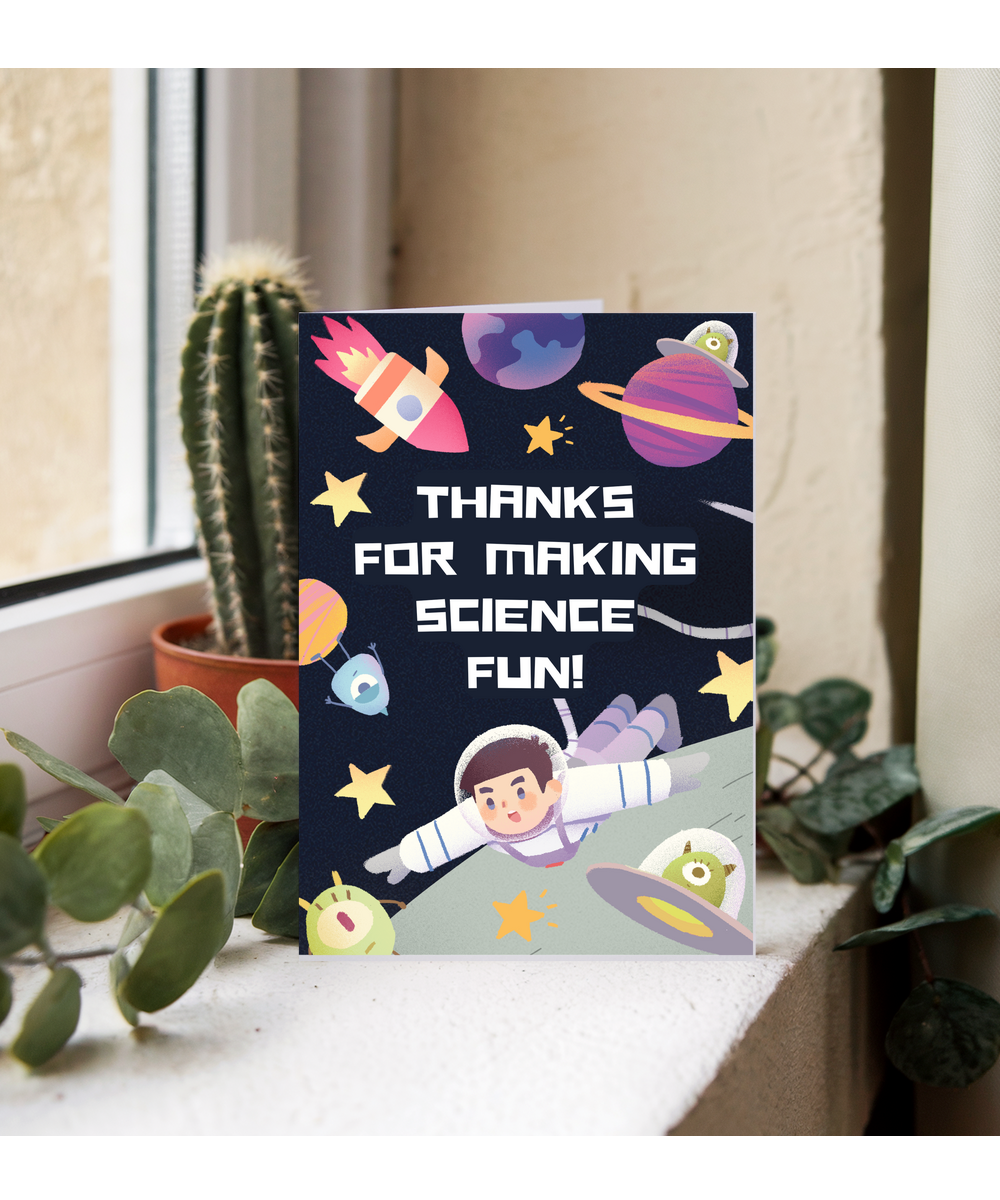 Thanks for making science fun