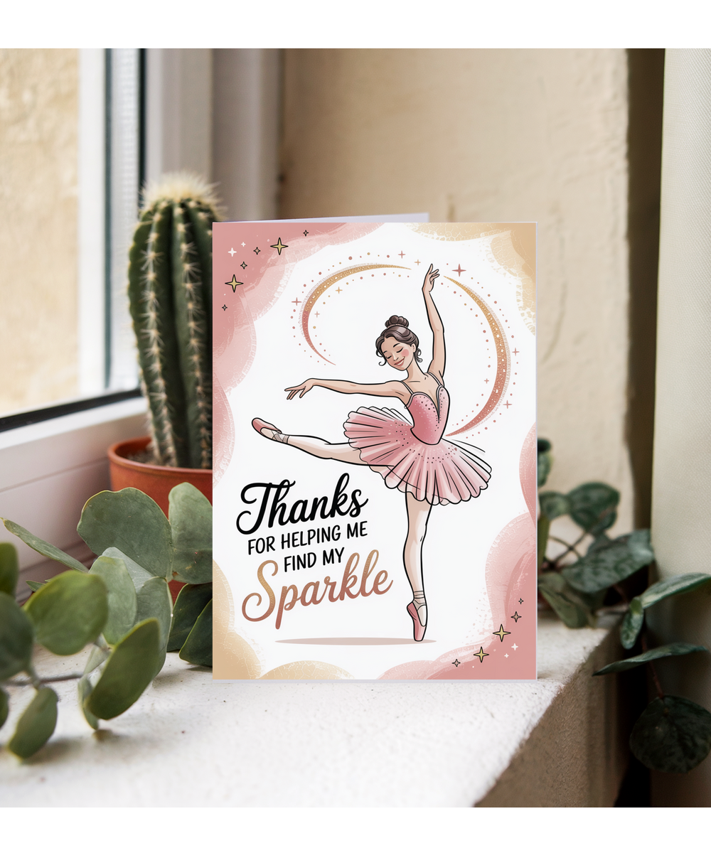 Thanks for helping me find my sparkle pale