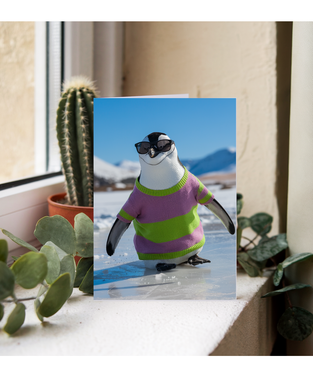 Penguin in Polarized Shades