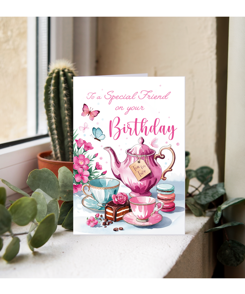 To a Special Friend on Your Birthday Regal
