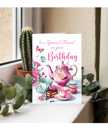 To a Special Friend on Your Birthday Regal