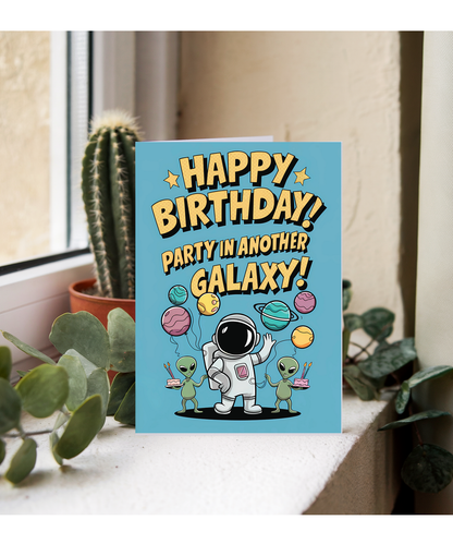 Happy Birthday! Party in Another Galaxy!
