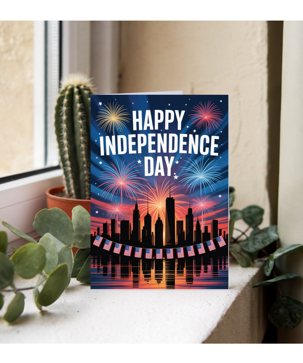 Skyline happy Independance day