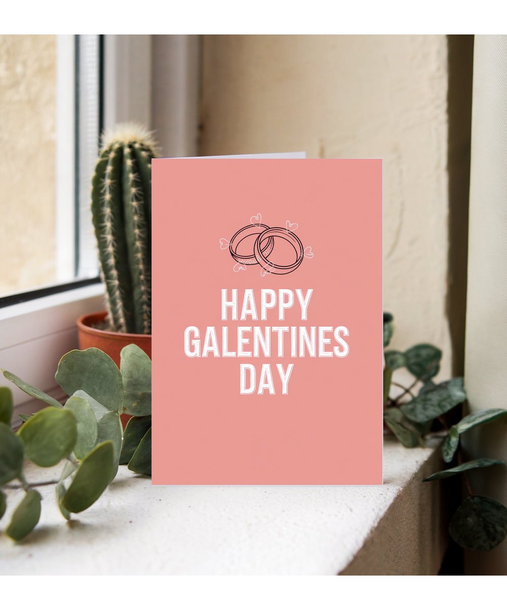 Happy Galentines Day Card Best Friends