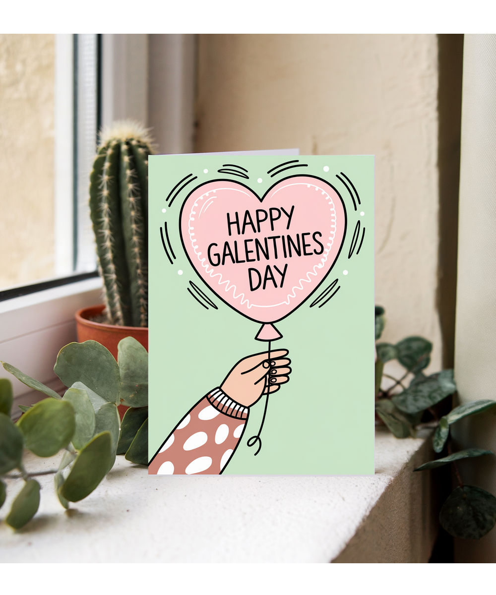 Happy Galentines Day Card girlfriend bff